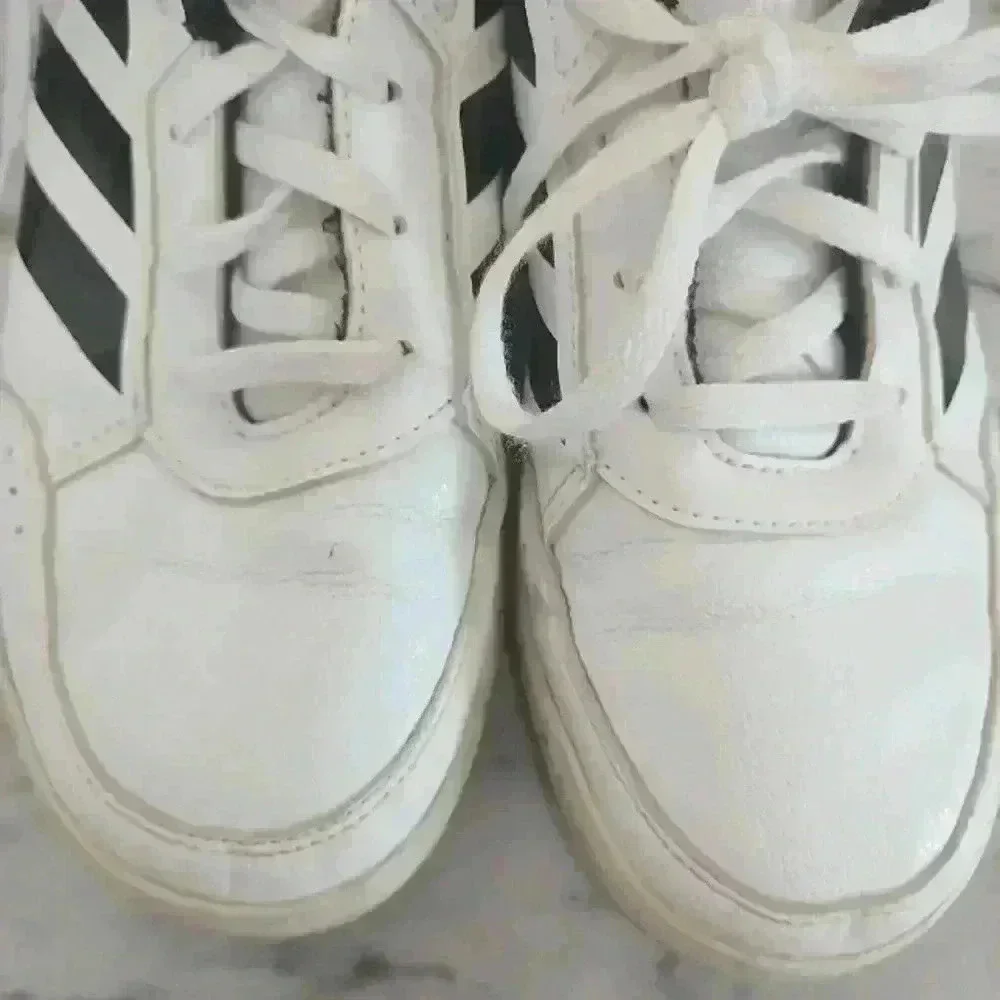 Adidas Boys White And Black Eva ALTASPORT Streetwear Casual Everyday Sneaker 5